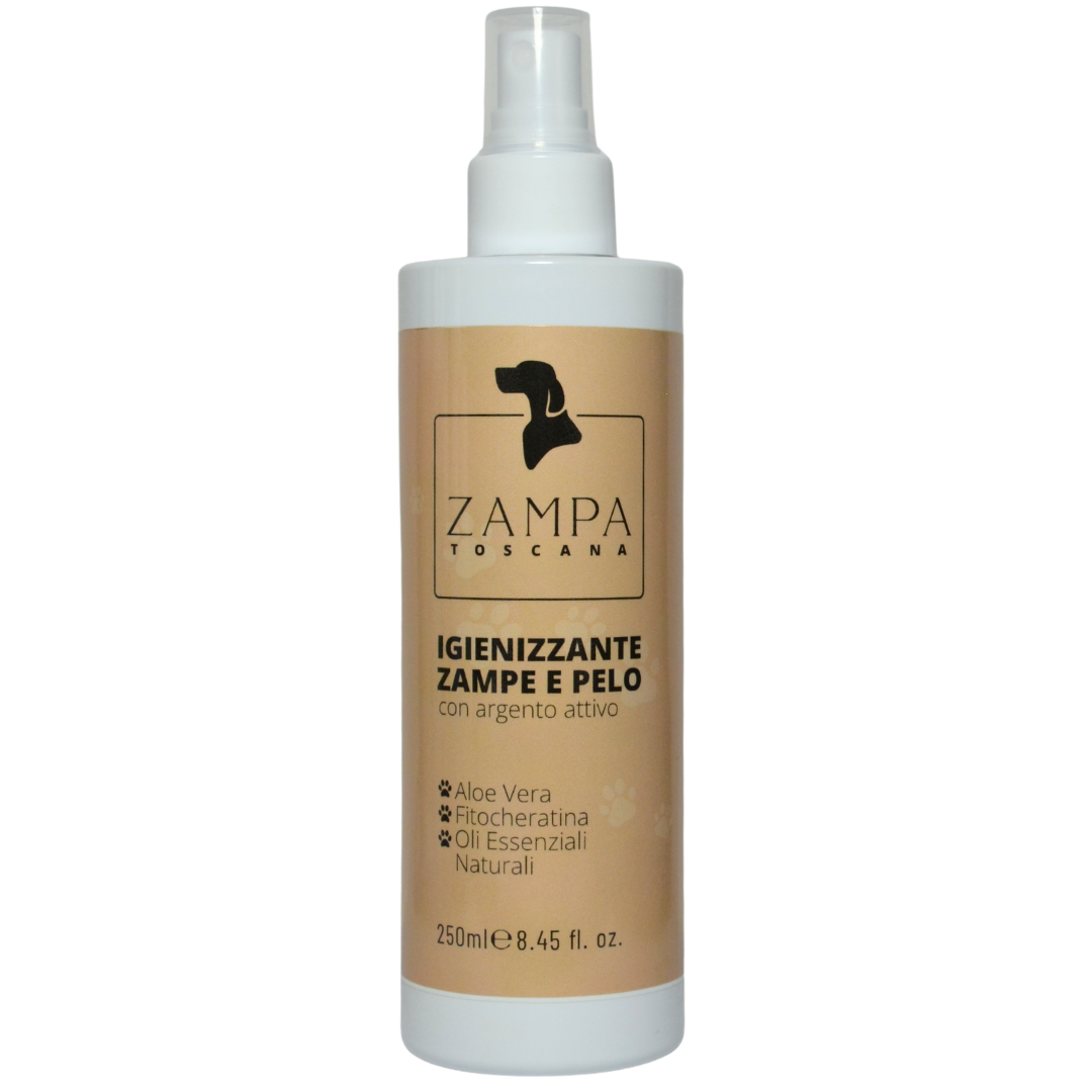 Igienizzante zampe e pelo